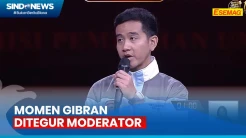 Detik-Detik Gibran Ditegur Moderator Tak Jelaskan Greenflation