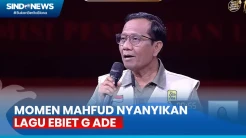 Sambil Nyanyi Lagu Ebiet G Ade, Mahfud MD Janji Kembalikan Kondisi Alam