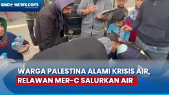 Krisis Air Bersih, Relawan MER-C Salurkan Ribuan Liter Air Bersih ke Gaza Selatan