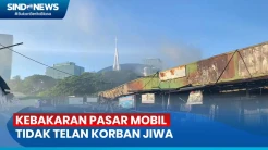 Kebakaran Pasar Mobil Kemayoran Tidak Telan Korban Jiwa