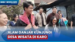 Kunjungi Desa Wisata di Karo, Alam Ganjar Kagumi Budaya dan Filosofinya
