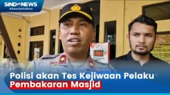 Pelaku Pembakaran Masjid Ditangkap, Polisi akan Lakukan Tes Kejiwaan