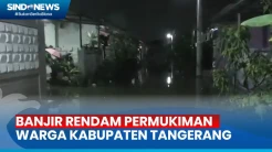 Diguyur Hujan Deras, Banjir Rendam Permukiman Warga di Kabupaten Tangerang