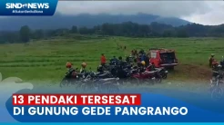 13 Pendaki Tersesat di Gunung Gede Pangrango, Diduga Lewat Jalur Ilegal