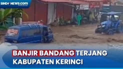 Akses Jalan Lumpuh Total Usai Banjir Bandang Terjang Kabupaten Kerinci