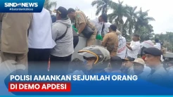 Massa Apdesi Blokir Tol Dalam Kota, Polisi amankan Sejumlah Orang