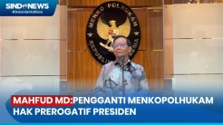 Mahfud MD Tidak Sarankan Nama Pengganti Menkopolhukam, Itu Hak Prerogatif Presiden