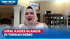 Kepala Desa Glamor di Tengah Demo di DPR Mencuri Perhatian