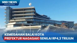 Sajikan Pemandangan Kota dari Ketinggian, Intip Kemegahan Balai Kota Prefektur Nagasaki
