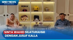 Istri Gus Dur Silaturahmi dengan Jusuf Kalla, Ditemani Tokoh Agama