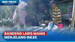 Pedagang Ikan Bandeng di Rawa Belong Raup Omzet Jutaan Rupiah