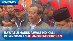Mahfud MD: Bawaslu Harus Awasi Indikasi Pelanggaran Jelang Pencoblosan