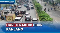 Arus Balik Kendaraan Tinggalkan Bandung Terpantau Ramai