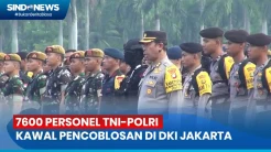 Sebanyak 7600 Personel TNI-Polri akan Kawal Pencoblosan di Seluruh TPS di DKI Jakarta