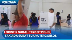 Logistik Pemilu Sudah Terdistribusi 100%, KPU Pastikan Tak Ada Surat Suara yang Tercoblos