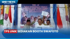 TPS Unik di Bandar Lampung, Sediakan Booth untuk Swafoto