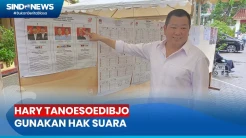 Hary Tanoesoedibjo Gunakan Hak Suara, Nyoblos di TPS 02 Rawa Barat