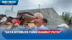 Rampung Berikan Suara, Ganjar: Tadi Saya Nyoblos yang Rambut Putih