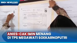 Pasangan Anies-Muhaimin Raih 113 Suara di TPS Megawati Soekarnoputri
