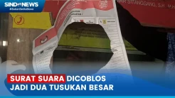 Viral! Surat Suara Dicoblos Jadi Dua Tusukan Besar di Makassar Disambut Guyonan