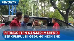 Megawati, Mahfud dan Petinggi TPN Ganjar Kumpul di Gedung High End
