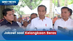 Ditanya soal Kelangkaan Beras, Jokowi : Stok Nggak Masalah yang Penting Distribusi