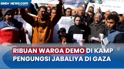 Kelaparan! Ribuan Pengungsi Menunjukkan Kemarahannya di Kamp Pengungsian Jabaliya, Gaza
