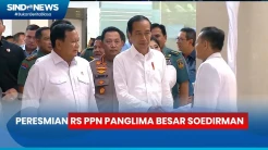Ditemani Prabowo, Presiden Jokowi Resmikan RS PPN Panglima Besar Soedirman Jakarta