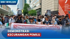 Massa Gelar Demo di Depan Bawaslu dan KPU, Kecewa Kecurangan Pemilu