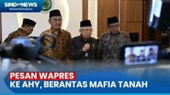 Wapres Pesan ke AHY Usai Dilantik jadi Menteri ATR/BPN, Berantas Mafia Tanah