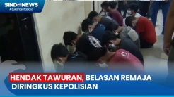 Hendak Tawuran, Belasan Remaja dan Pelaku Penyiraman Air Keras Diringkus Kepolisian