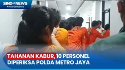 Tahanan Kabur, 10 Personel Termasuk Kapolsek dan Wakapolsek Diperiksa Propam Polda Metro Jaya