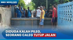 Seorang Caleg Tutup Jalan Warga karena Diduga Kalah Pileg di Sikka