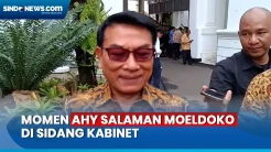 Cerita Moeldoko Usai Salaman dengan AHY Jelang Sidang Kabinet