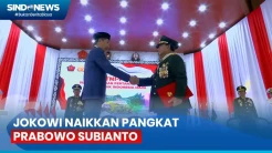 Jokowi Resmi Naikkan Pangkat Prabowo Subianto menjadi Jenderal TNI Kehormatan