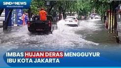 Banjir Rendam Sejumlah Ruas Jalan di Jakarta Timur Pagi Ini