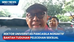Tiba di Polda Metro Jaya, Rektor Universitas Pancasila Nonaktif Bantah Tuduhan Pelecehan Seksual