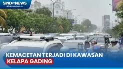 Penampakan Kelapa Gading Macet Parah Pagi Ini