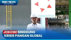 Resmikan Pabrik Amonium Nitrat, Jokowi soal Singgung Krisis Pangan Global