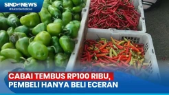 Harga Cabai Tembus Rp100 Ribu Per Kilogram, Pembeli hanya Bisa Beli Eceran