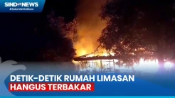 Diduga Korsleting Listrik, Rumah Limasan di Yogyakarta Hangus Terbakar