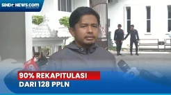 Hasil Rekapitulasi KPU, 90% dari 128 PPLN Rampung