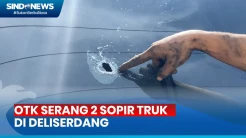 Diserang Sejumlah OTK, 2 Sopir Truk di Deliserdang Berlumuran Darah