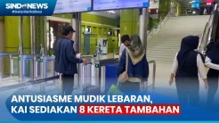 Antusiasme Mudik Lebaran Tinggi, KAI Daop 1 Sediakan 8 Kereta Tambahan