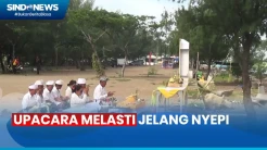 Upacara Melasti Jelang Nyepi di Pantai Marina Semarang Digelar Sederhana