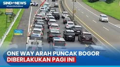 Arus Lalin Padat, One Way Arah Puncak Bogor Diberlakukan Pagi Ini