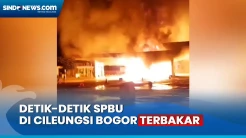 SPBU di Cileungsi Ludes Terbakar saat Pengisian Bahan Bakar dari Truk Tangki