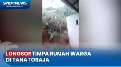 Longsor Terjang Tana Toraja, Satu Rumah Warga Rusak Parah