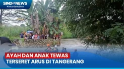 Asik Mancing di Sungai Ciarab, Ayah dan Anak Tewas Terseret Arus