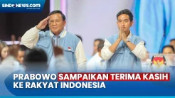 Ditetapkan Menang Pilpres 2024, Prabowo Subianto: Terima Kasih Rakyat Indonesia